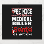 Medical Biller Schaumweinetikett (Einzelnes Label)