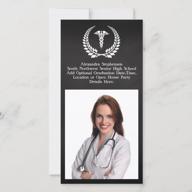 Medical Caduceus Laurel (Vorderseite)