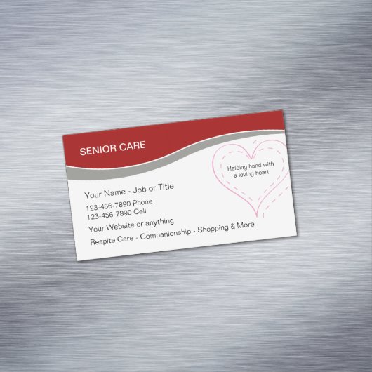 Medical Care Medical Magnetic Business Cards Magnetische Visitenkarte (Beispiel)