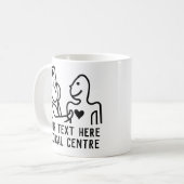 Medical Centre Heart Health Theme Kaffeetasse (Vorderseite Links)