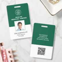 Medical Clinic Doctor Green Professional ID 