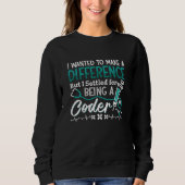 Medical Coder Being A Coder ICD Coding Programmer Sweatshirt (Vorderseite)