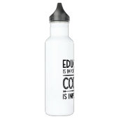 Medical Coder Education Is Important Coding ICD Edelstahlflasche (Links)