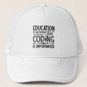 Medical Coder Education is Relevant ICD Coding Truckerkappe (Vorderseite)