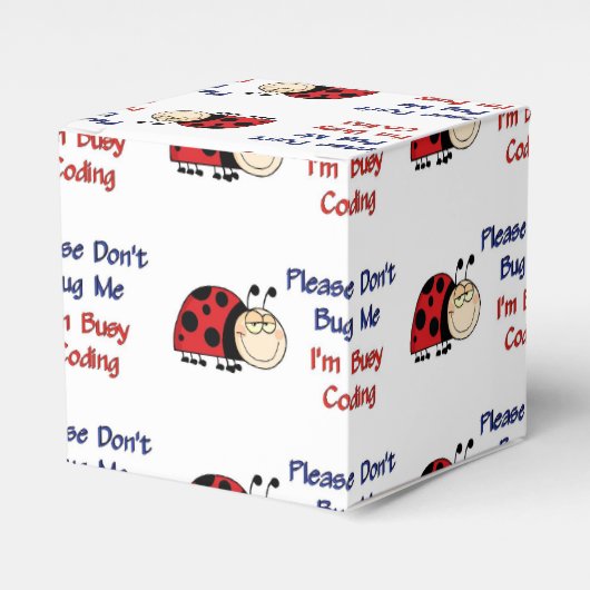 Medical Coder Ladybug2 Geschenkschachtel (Vorderseite)