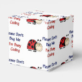 Medical Coder Ladybug2 Geschenkschachtel (Rückseite)