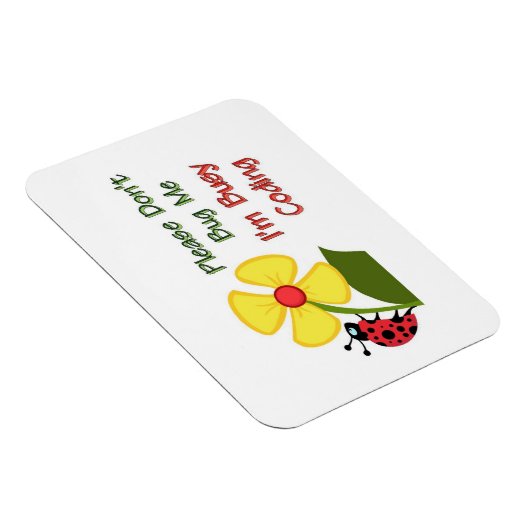 Medical Coder Ladybug Magnet (Rechte Seite)