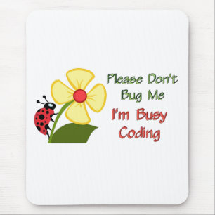 Medical Coder Ladybug Mousepad