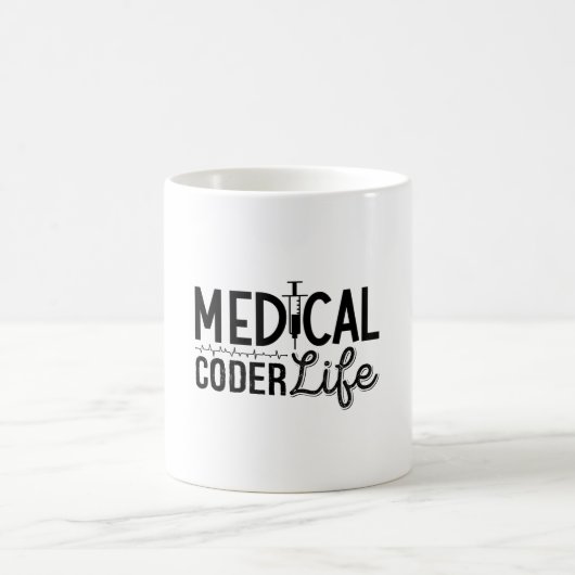 Medical Coder Life Assistent ICD Programmierung Co Kaffeetasse (Mittel)