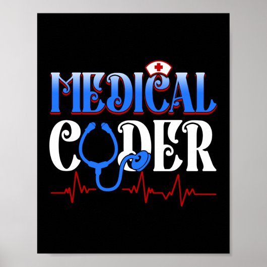 Medical Coder Medicare Coding Medical Poster (Vorne)
