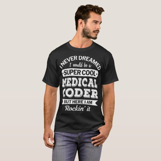 Medical Coder Tshirt Geschenke Funny (Vorne ganz)
