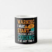 Medical Coder Warning I May Start Talking Coding Kaffeetasse (Mittel)
