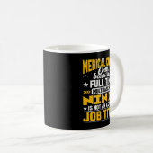 Medical Coding Job Title   Funny Clinical Coder Pr Kaffeetasse (VorderseiteRechts)