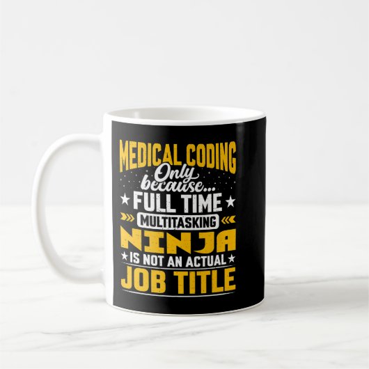 Medical Coding Job Title   Funny Clinical Coder Pr Kaffeetasse (Links)