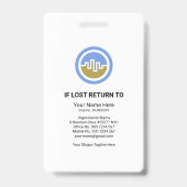 Medical Doctor Foto Ausweis (Rückseite)