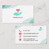 Medical Doctor (MD) business card Visitenkarte (Vorne/Hinten)