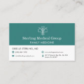 Medical Doctor Office Appointment Visitenkarte (Vorderseite)