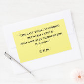 Medical Freedom, Anti-Vax, Ex-Vax, RFK Jr. Rechteckiger Aufkleber (Umschlag)