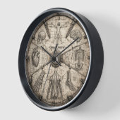 Medical Goth Clock Uhr (Winkel)