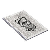 Medical Illustration Dictionary Art Notizblock (Rechte Seite)