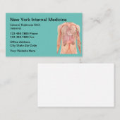 Medical Internist Theme Visitenkarte (Vorne/Hinten)