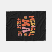 Medical Istant Ma Cma Nursing Doctor Istant Studen Fleecedecke (Vorderseite (Horizontal))