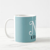 Medical Job Monogram für moderne Krankenpfleger Kaffeetasse (Links)