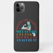 MEDICAL LABRADOR WISSENSCHAFTLER KÖNNEN STUPID NIC Case-Mate iPhone HÜLLE (Rückseite)