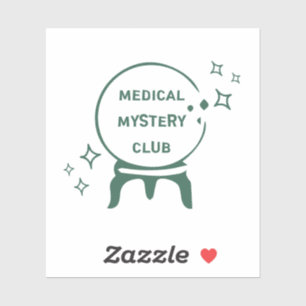 "Medical Mystery Club" Lustiger Spoonie-Aufklärung Aufkleber