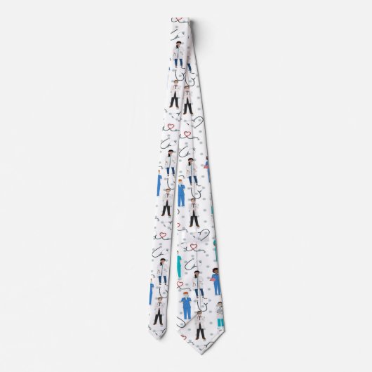 Medical Necktie Krawatte (Rückseite)