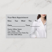 Medical Office Simple Appointment Cards Terminkarte (Vorderseite)