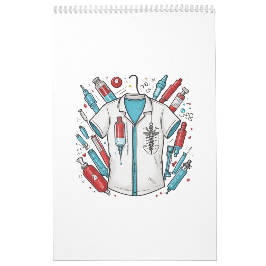 Medical Planner - Healthcare Vial Design Kalender (Titelbild)