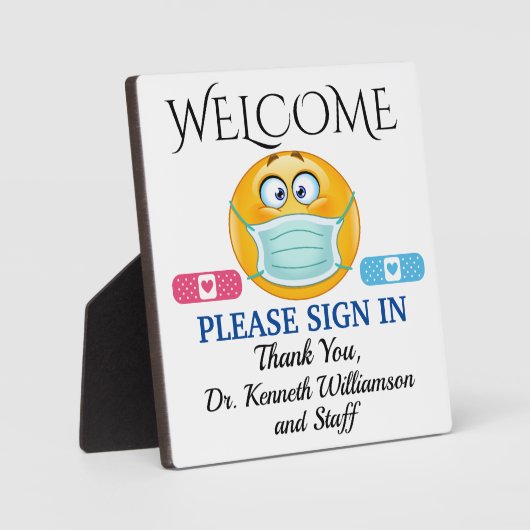 Medical Plaque Fotoplatte (Vorderseite)