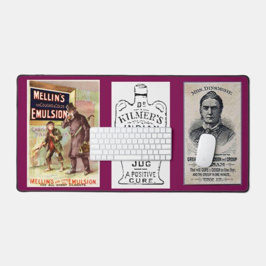 "Medical Quackery" Schreibtischunterlage (Tastatur & Maus)