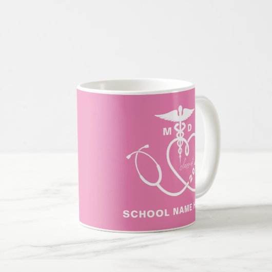 Medical School Class of 2023 MD Kaffeetasse (VorderseiteRechts)
