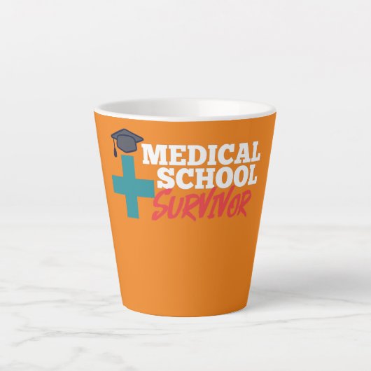 Medical School Doctor Student Med Education Milchtasse (Vorderseite)
