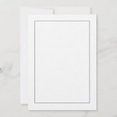 Medical School Graduation Announcement Einladung (Rückseite)