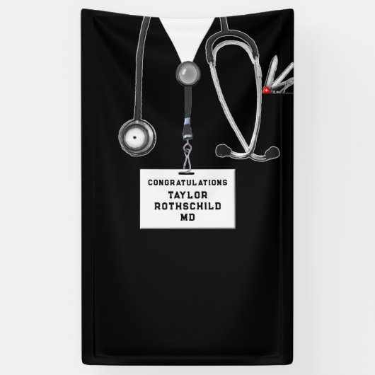 Medical School Graduation Banner (Vertikal)
