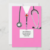 Medical School Graduation Party Einladung (Vorderseite)