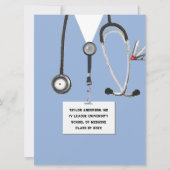 Medical School Graduation Party Einladung (Vorderseite)