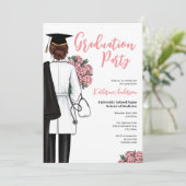 Medical School Graduation Party Einladung (Stehend Vorderseite)