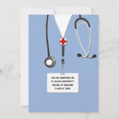 Medical School Graduation Party Einladung (Vorderseite)