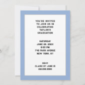 Medical School Graduation Party Einladung (Rückseite)