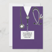 Medical School Graduation Party Einladung (Vorderseite)