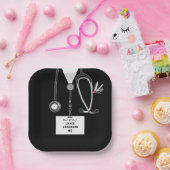 Medical School Graduation Party Paper Plate Pappteller (Party)