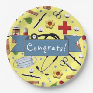 Medical School Graduation Party Pappteller