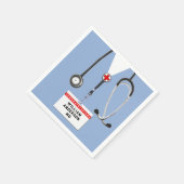 Medical School Graduation Party Serviette (Ecke)