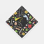 Medical School Graduation Serviette (Ecke)