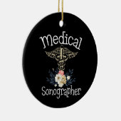 Medical Sonographer Cute Sonography Gift Keramik Ornament (Rechts)