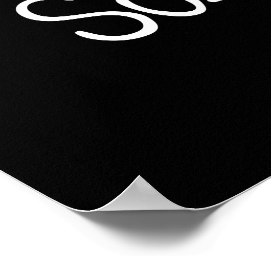 Medical Sonographer Cute Sonography Gift Poster (Ecke)